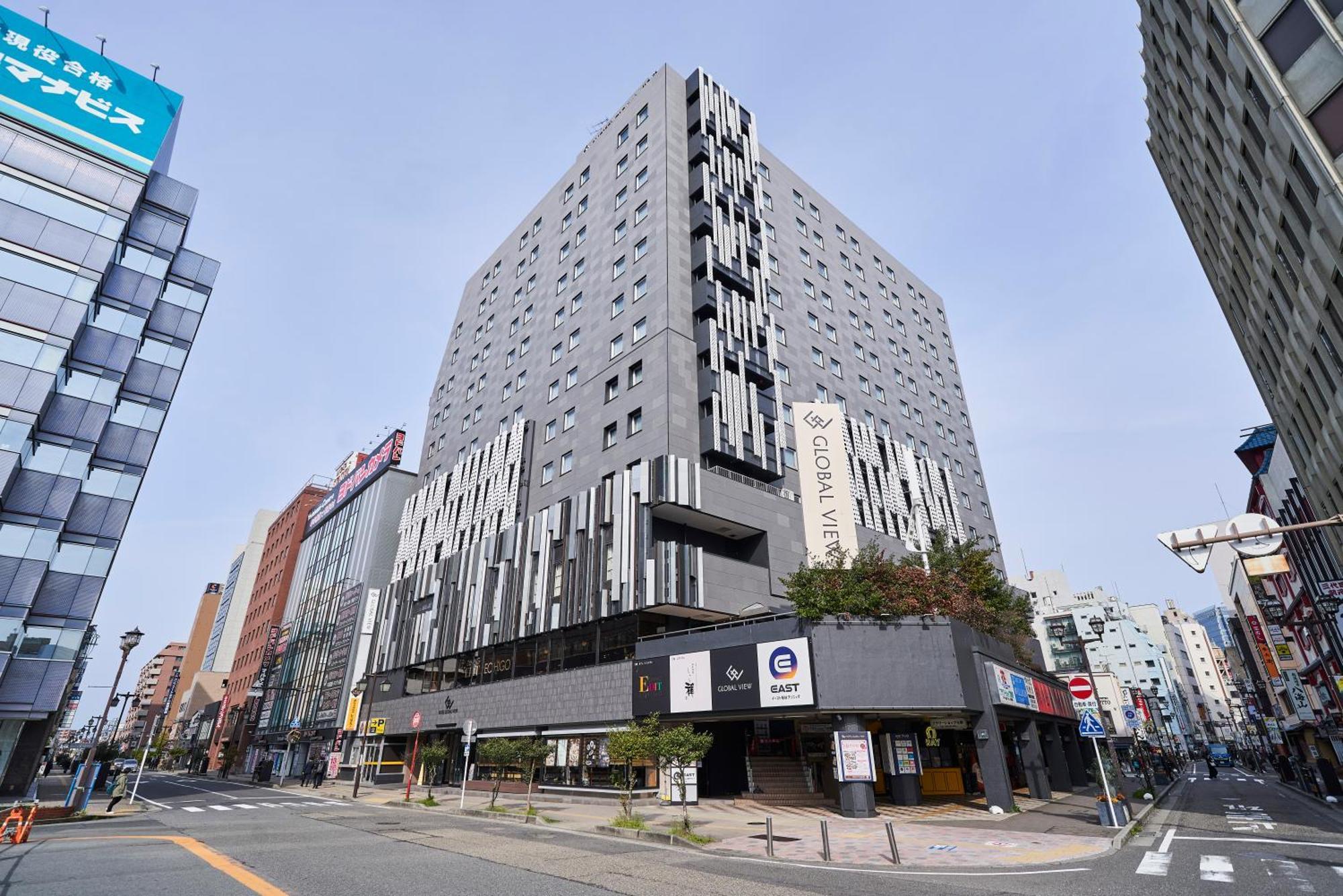 HOTEL GLOBAL VIEW Niigata Zewnętrze zdjęcie